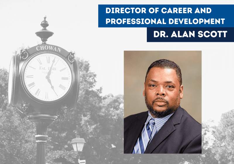 Dr. Alan Scott Appointed as Director of Career and Professional ...